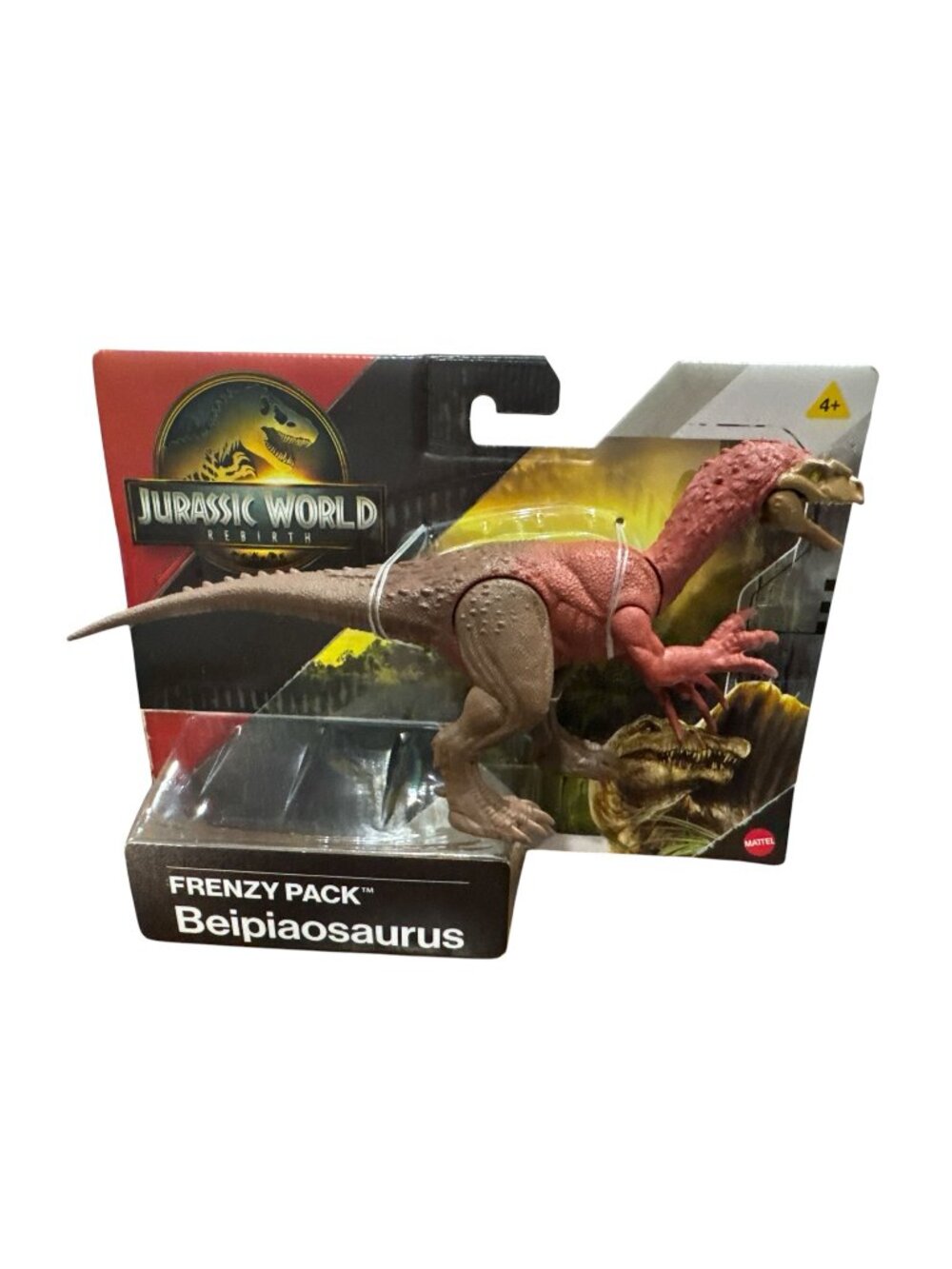 Jurassic World Rebirth Frenzy Pack Beipiaosaurus Dinosaur Action Figure 4+ Years